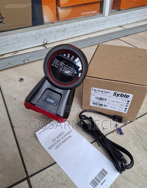 Syble Xb-8602 Desktop Barcode Scanner Table Mount 2d Scanner - main view