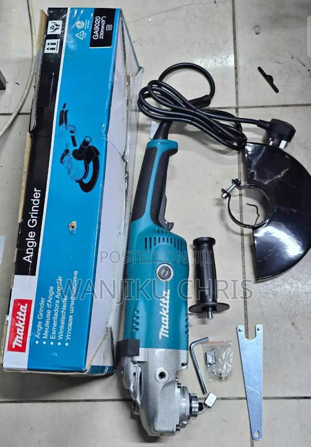 9" Makita Angle Grinder 2200w/Makita Angle Grinder 9"