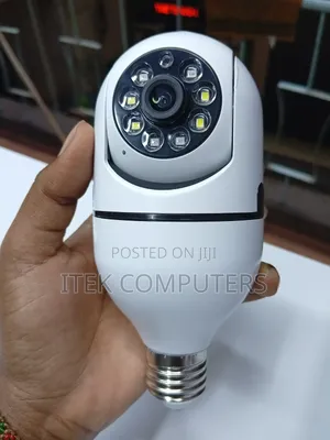V380 Bulb Camera for Indoor Rooms and Outdoor Entry Points