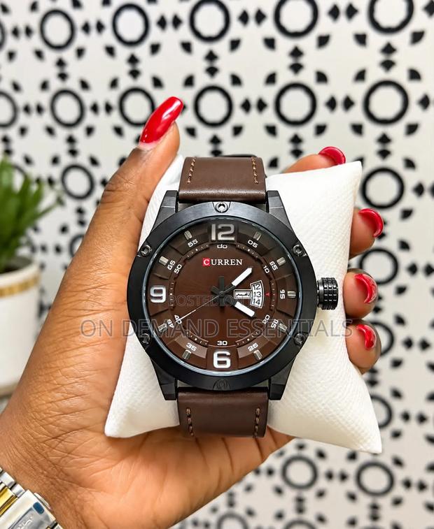 Waterproof Men Curren Watch
