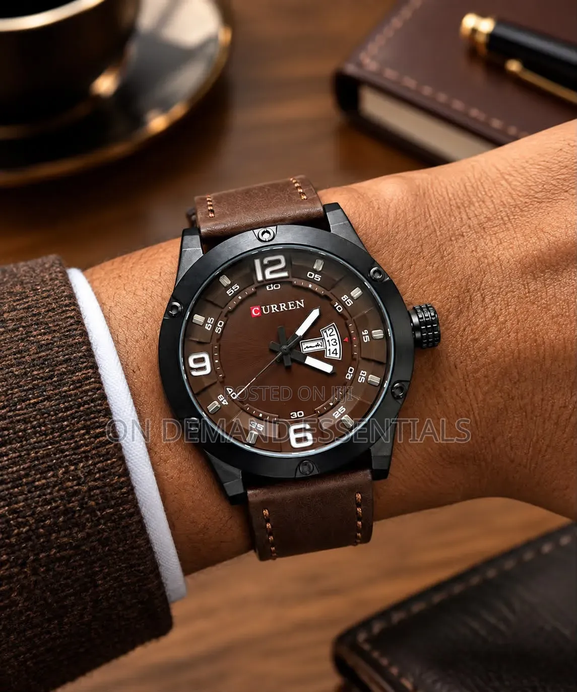 Waterproof Men Curren Watch