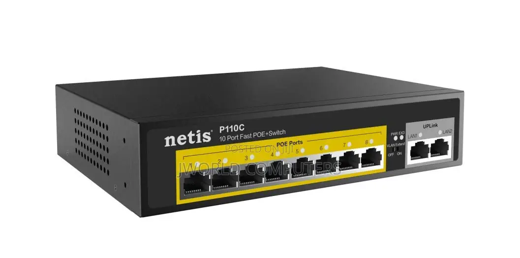 Netis P11OC 8port POE +2uplink