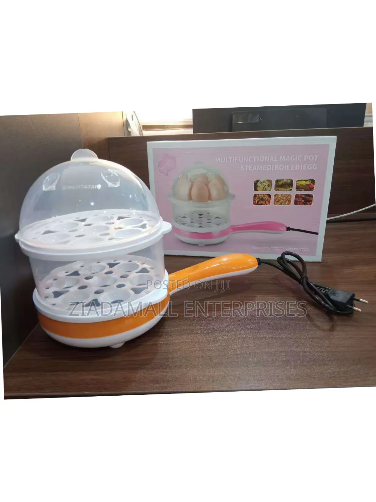 Egg Boiler Double With Handle Sks**