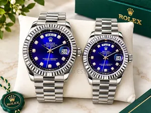 Date Display Couple Rolex Watch