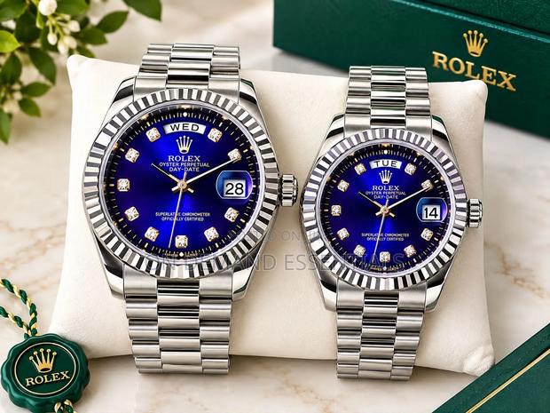 Date Display Couple Rolex Watch - main view
