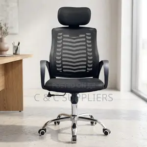 Secretary Mesh Chair With Headrest