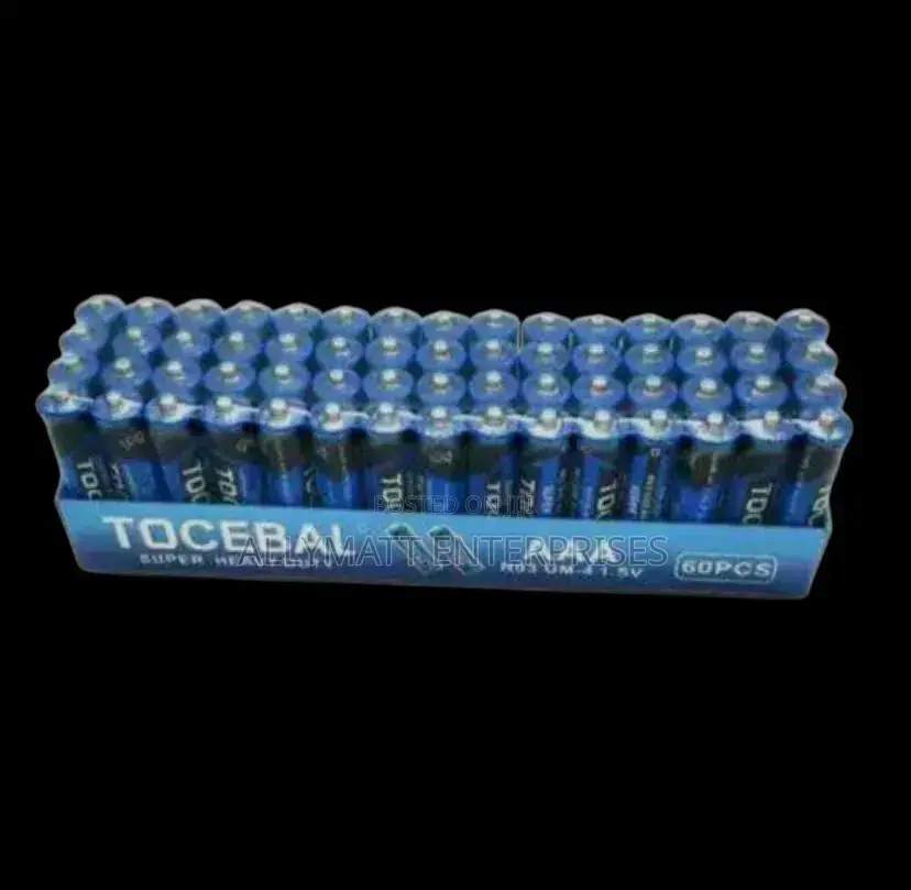 36 PCS 3A Toceba Batteries