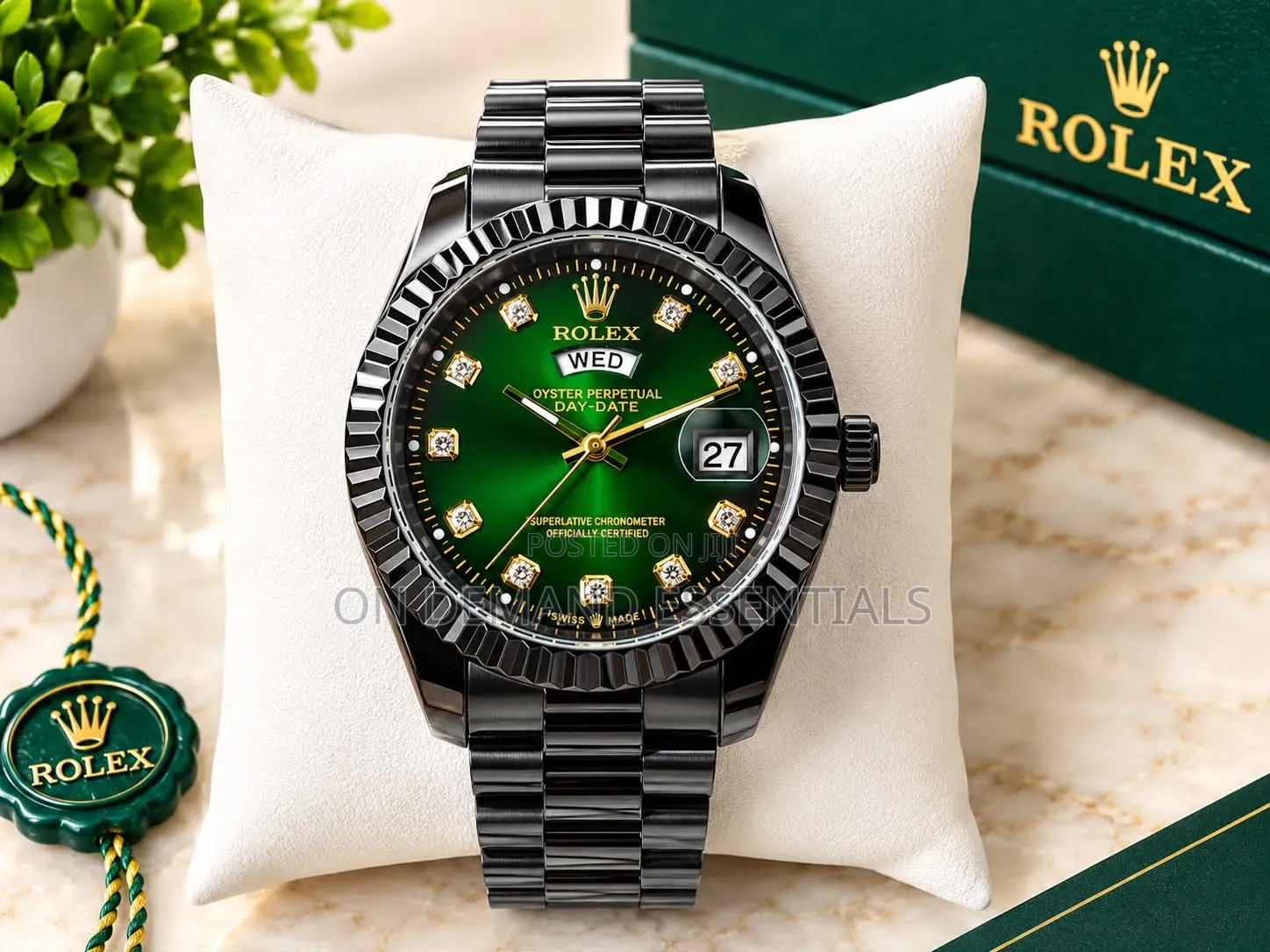 Date Display Couple Rolex Watch