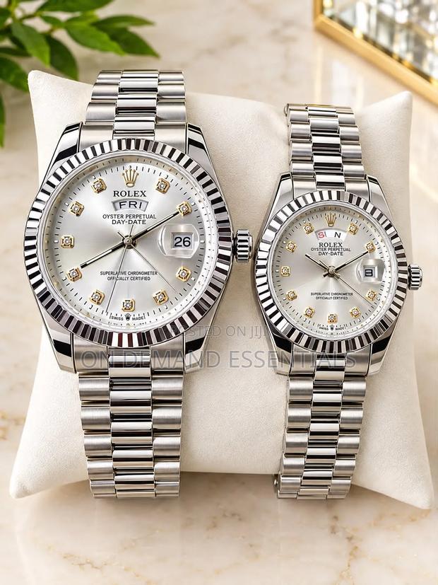 Date Display Couple Rolex Watch - thumbnail 8