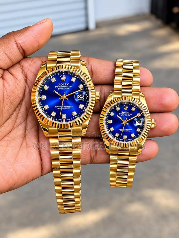 Date Display Couple Rolex Watch - thumbnail 9