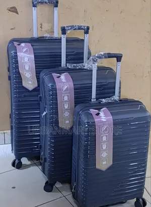 We Sell 3 in 1 Rubber Suitcase Set With 360° Spinning Wheels