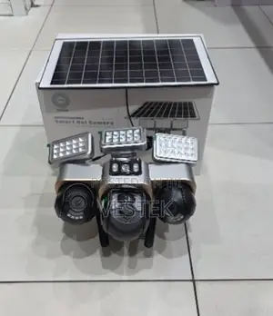 VTS30 4G Solar PTZ Camera Triple Screen PIR Detection & LED Spotlights