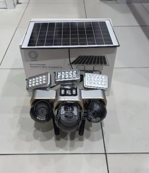 VTS30 4G Solar PTZ Camera Triple Screen PIR Detection & LED Spotlights