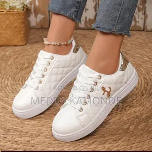 White Designer Sneakers