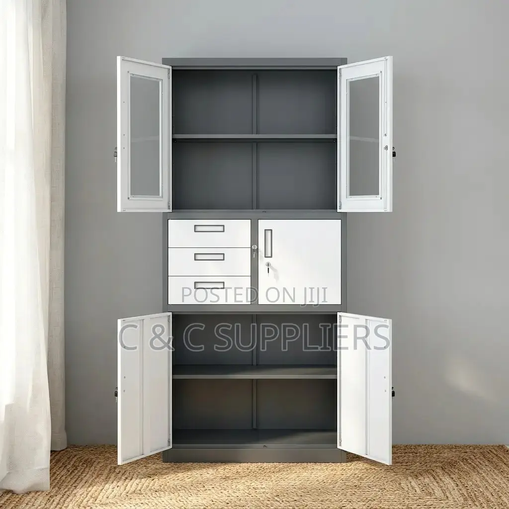 Office Cabinet With Drawers and Safe