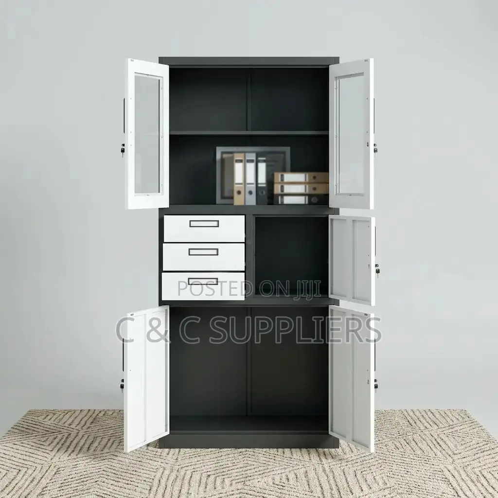 Office Cabinet With Drawers and Safe