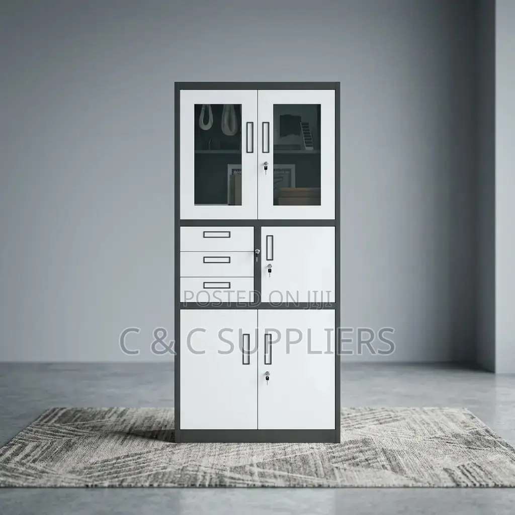 Office Cabinet With Drawers and Safe