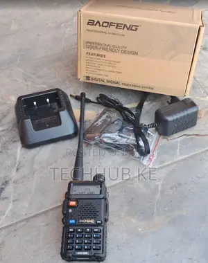 Baofeng UV5R 8W Dual Walkie Talkie VHF UHF Portable Radio for Security