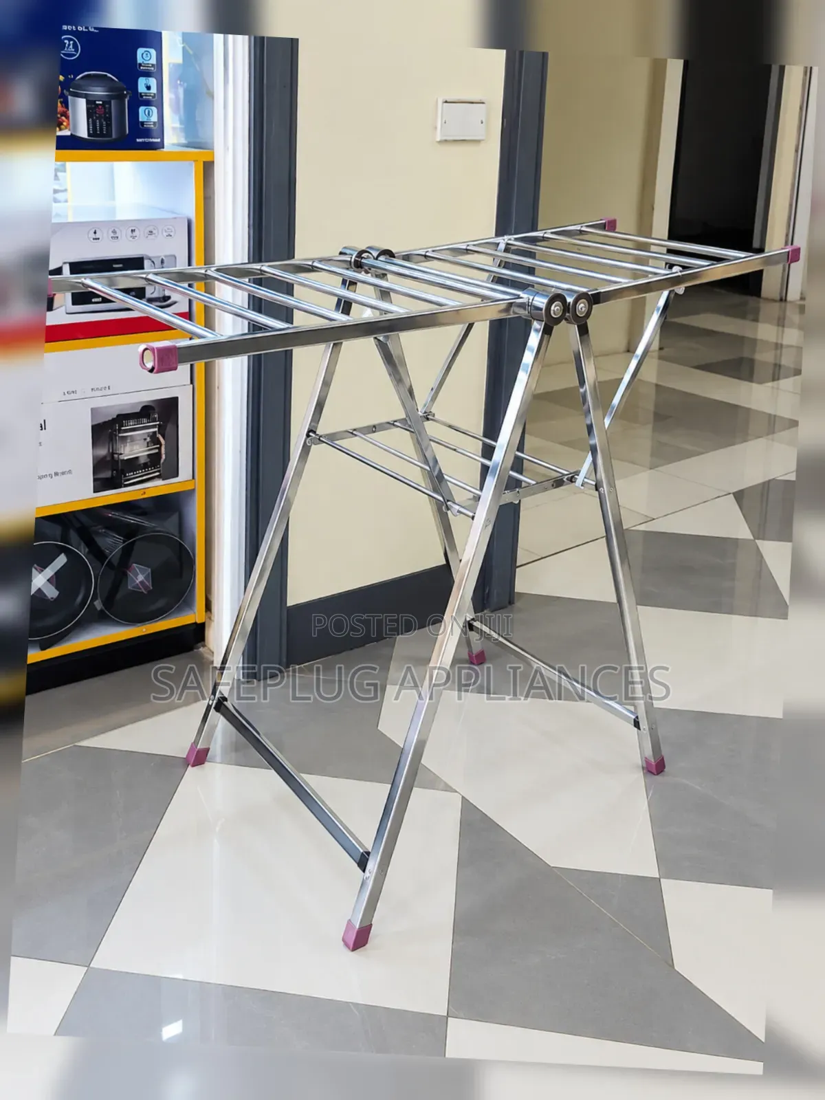 Heavy-Duty Metal Clothes Drying & Hanging Rack