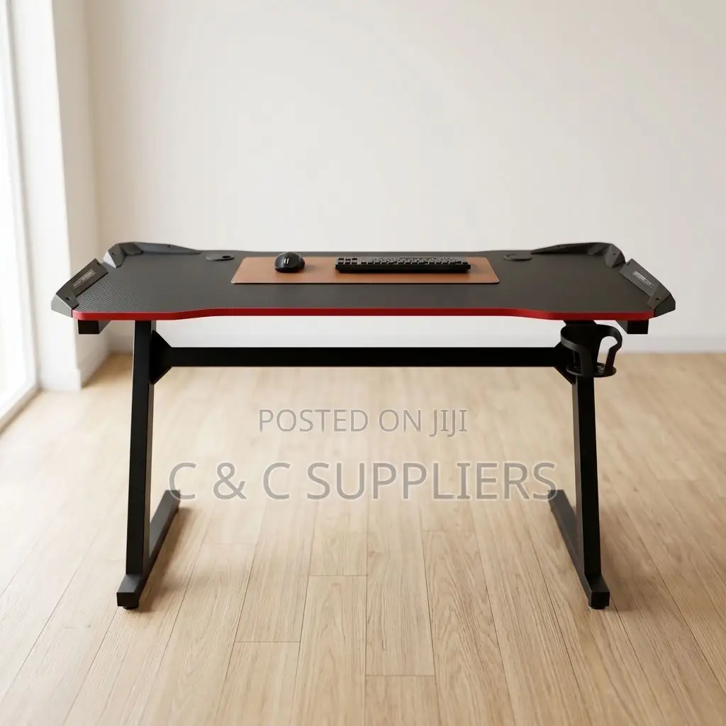Generic Black Study/Gaming Desk