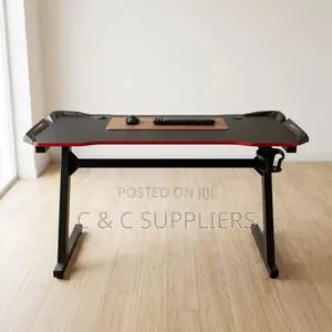 Generic Black Study/Gaming Desk