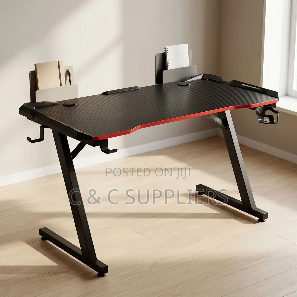 Generic Black Study/Gaming Desk