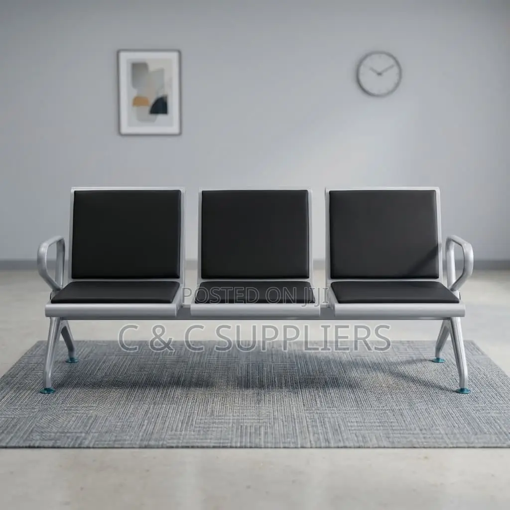 3-Link Public Seating Bench