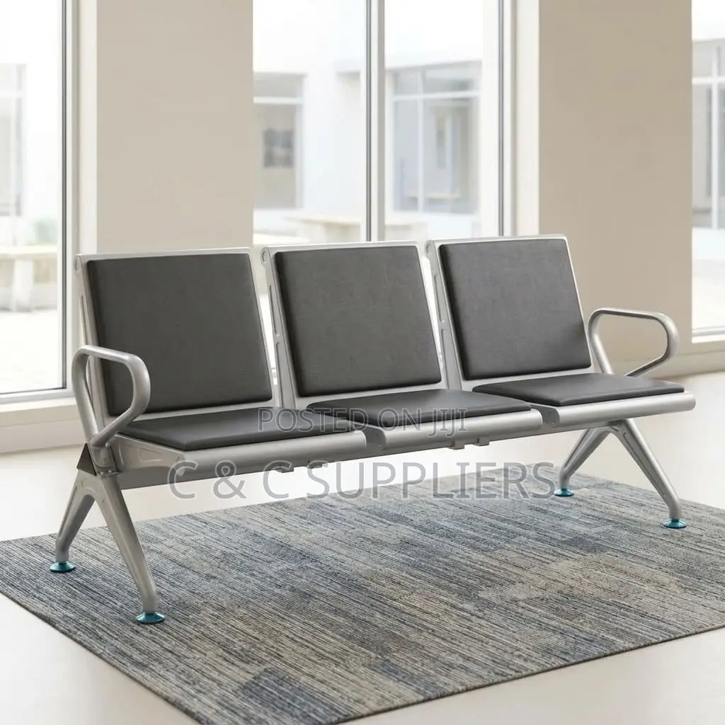 3-Link Public Seating Bench