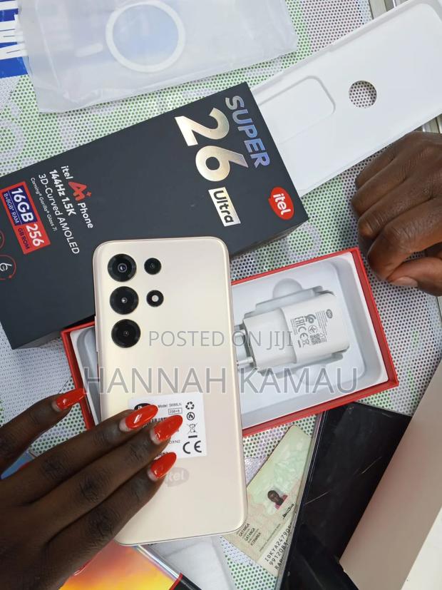 New Itel S26 Ultra 256 GB Gold