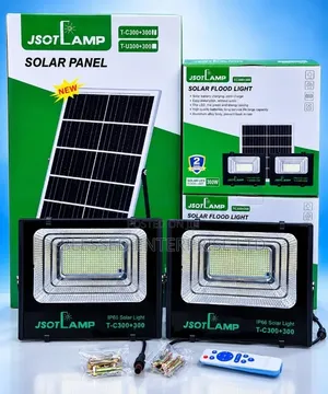 New Arrival Solar 2 in 1 Solar Floodlight Machine 300 Watts