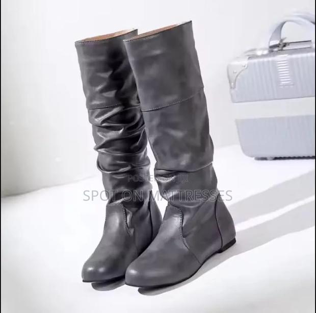 Leather Thigh High Boots for Ladies. Sizes 37 - 43.