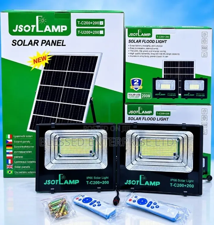 200 Watts Solar Floodlight 2 in 1 Floodlight