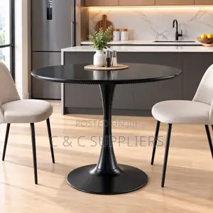 Round Marble Dining Set Table