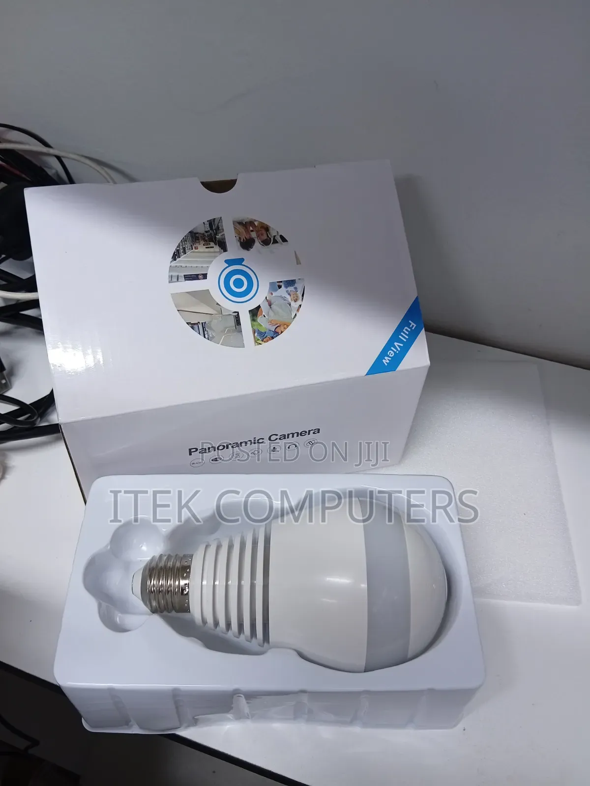 V380 WiFi Smart Bulb Camera With Motion Detection