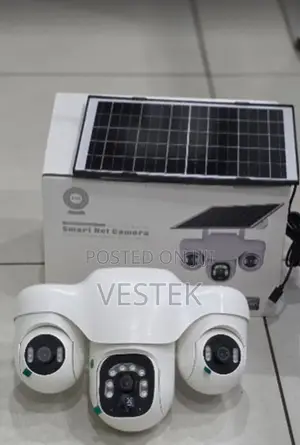 Triple All PTZ V380 Pro WiFi Solar Powered Outdoor Security Camera