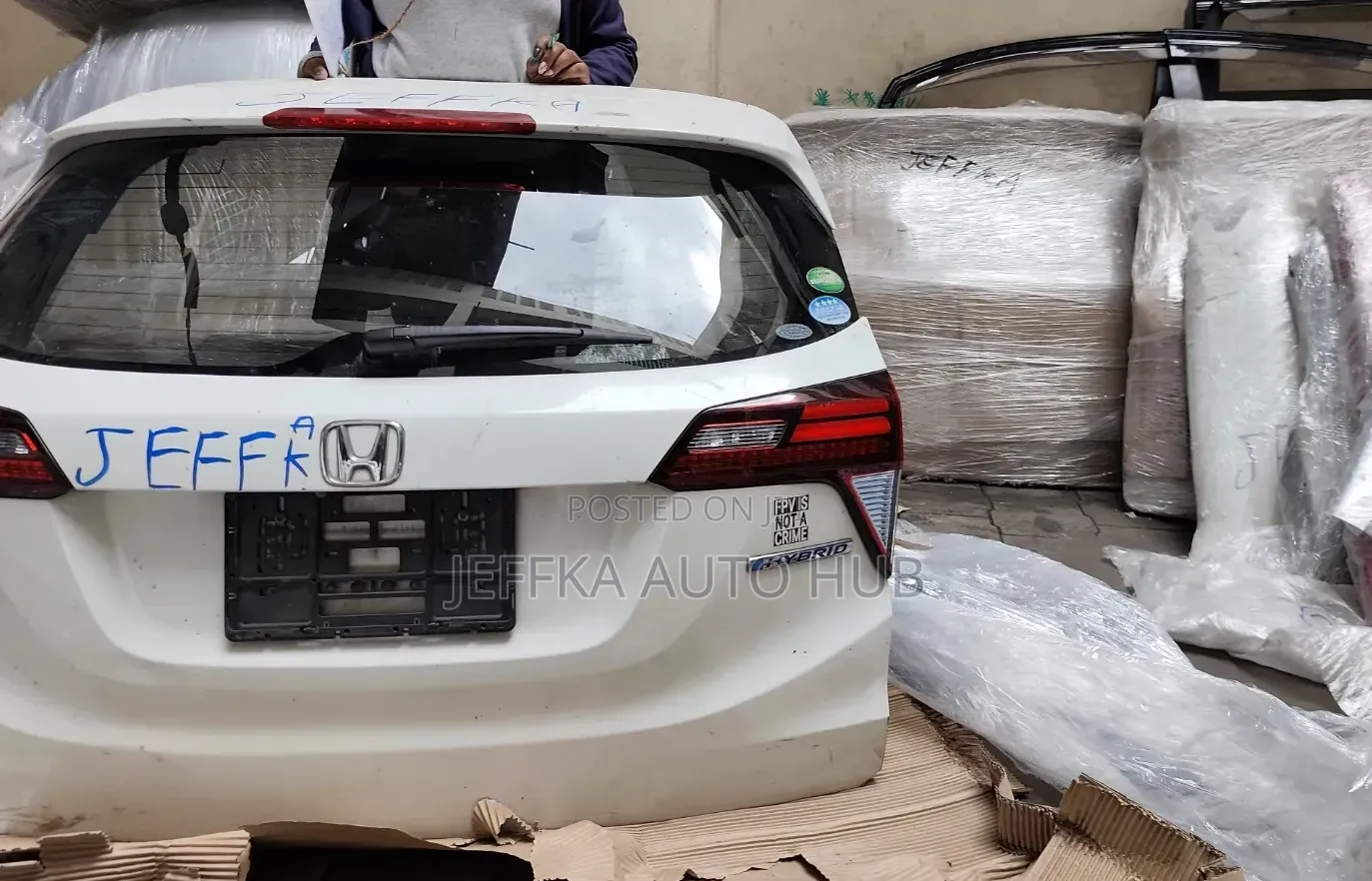 Honda Vezel 2018 Boot