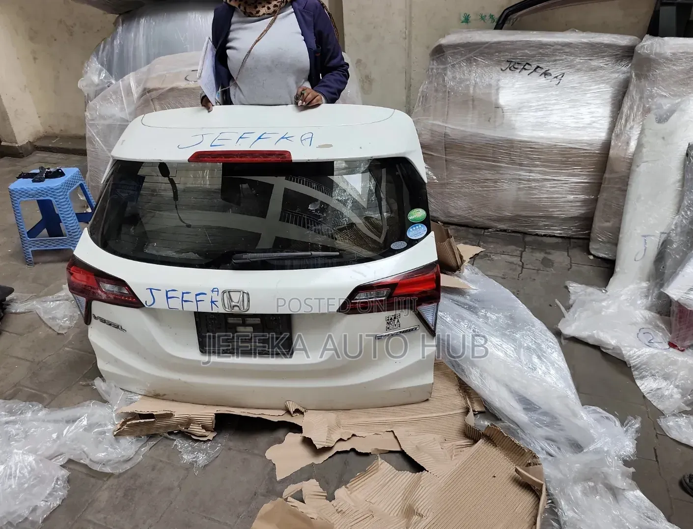 Honda Vezel 2018 Boot