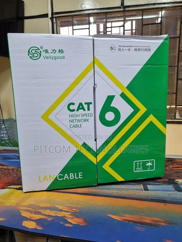 Cat 6 Cable Per Meters and Cat 6 Cable Indoor Box Roll