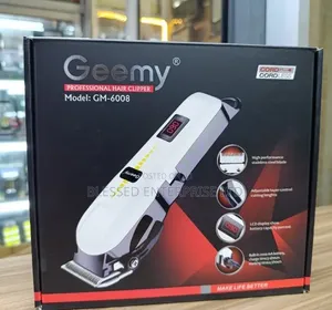 New Arrival Geemy Professional Hair Clippers Machine