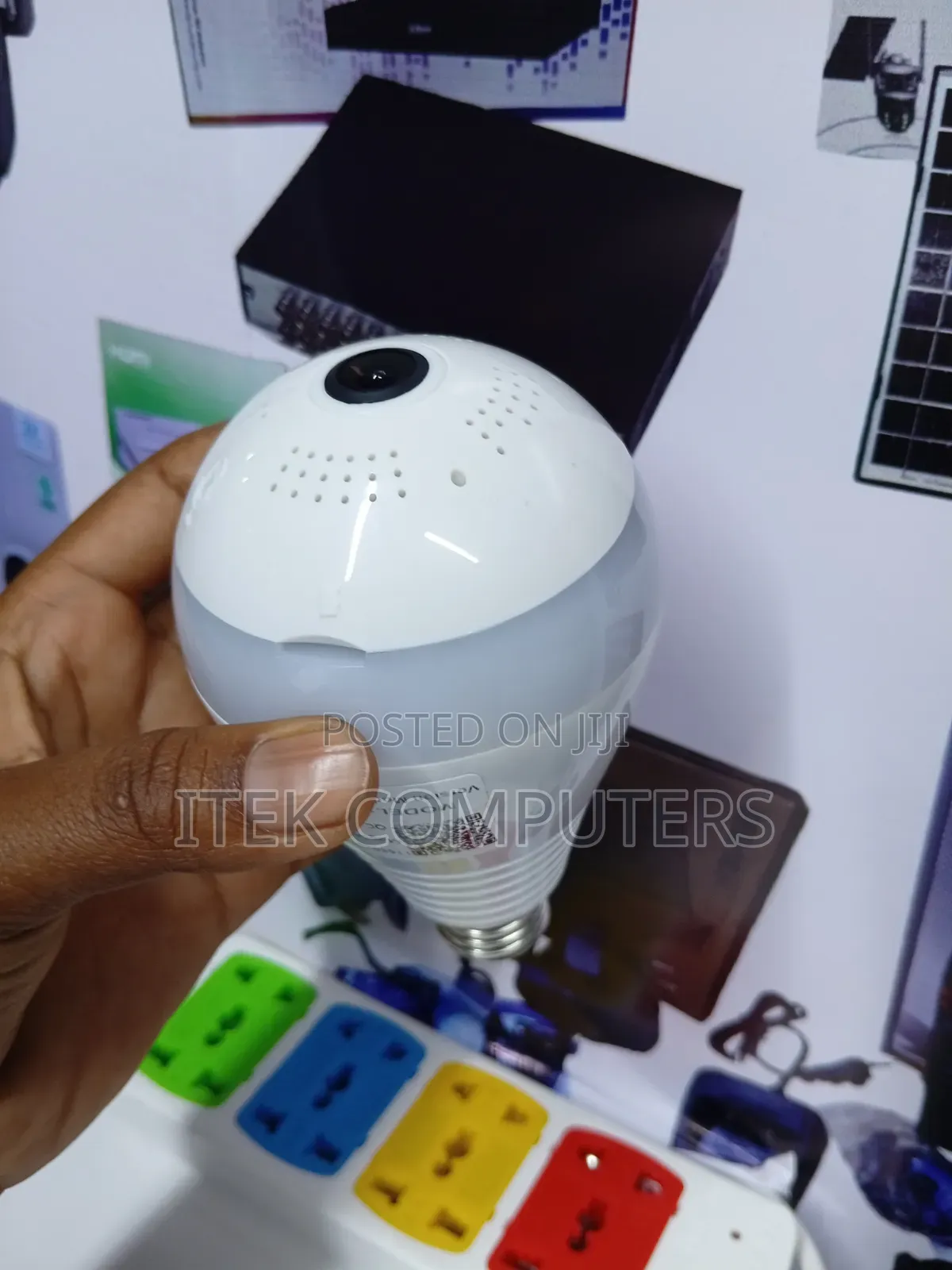 V380 WiFi Bulb CCTV Camera for Home and Office Use