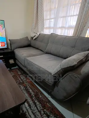 Light Grey Couch 5 Seater