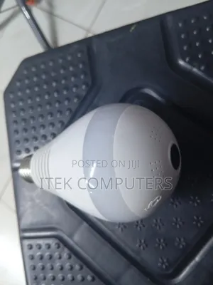 V380 Wireless Bulb Security Camera With Motion Detection