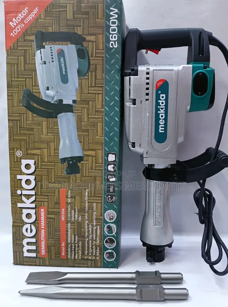 2600w Jack Hammer/Meakida Demolition Hammer 2600w