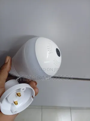 V380 Pro WiFi Bulb Camera for Smart Home Security Monitoring