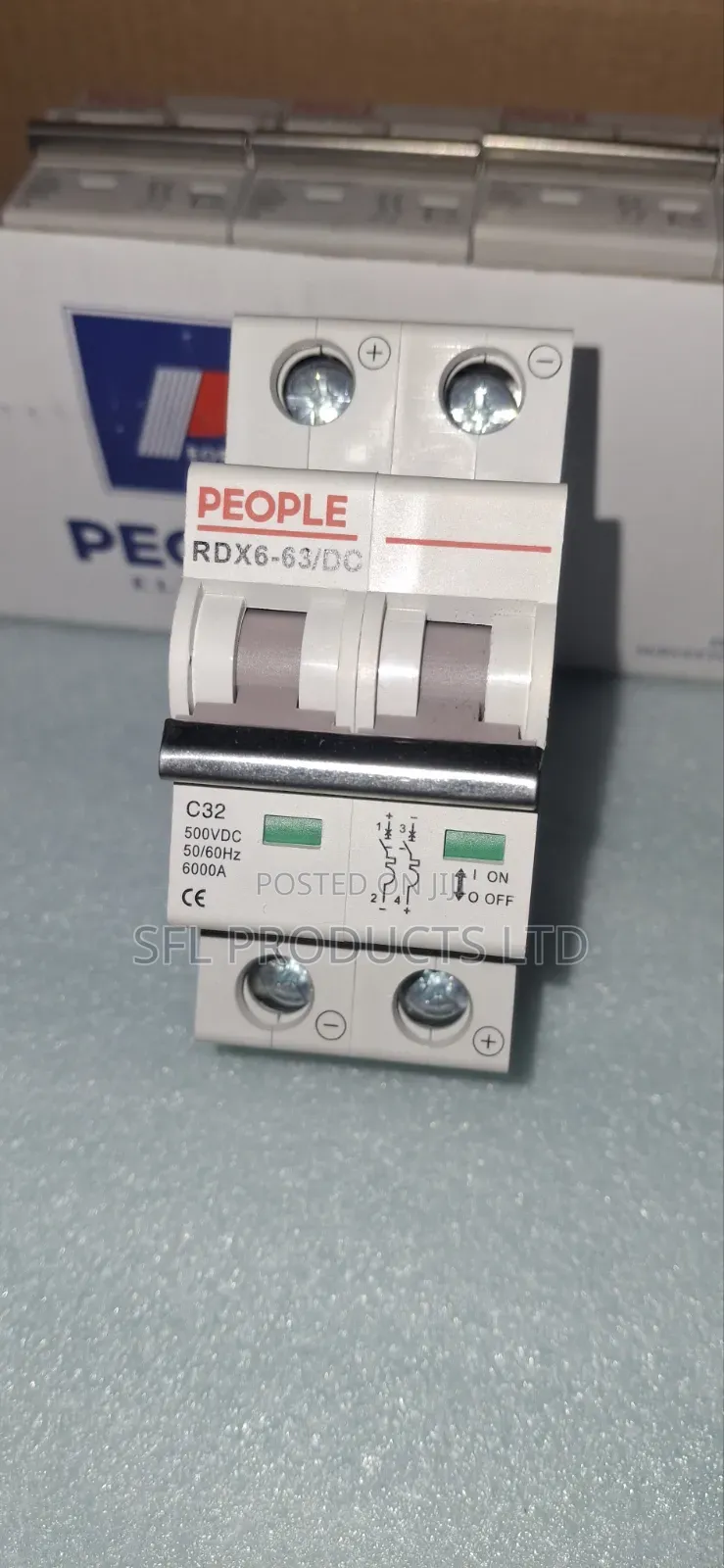 Solar PV 2P Protection Switch