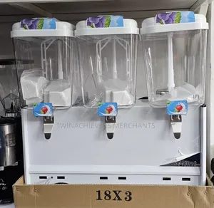 Commercial Juice Dispenser/18ltrs ×3 Juice Dispenser