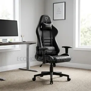 Gaming Chair – Black Ergonomic Reclining Style