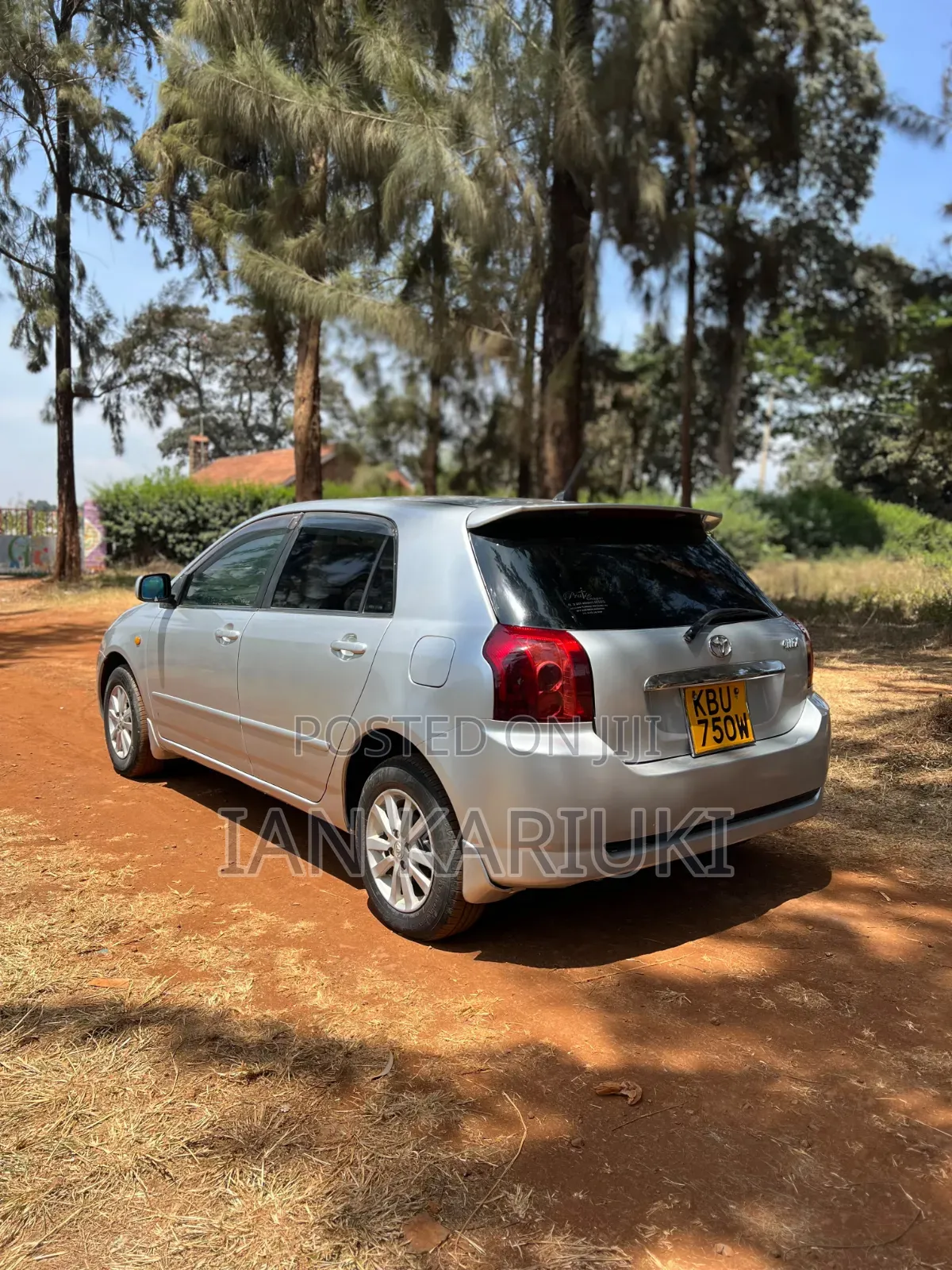 Toyota Allex 2007 Silver