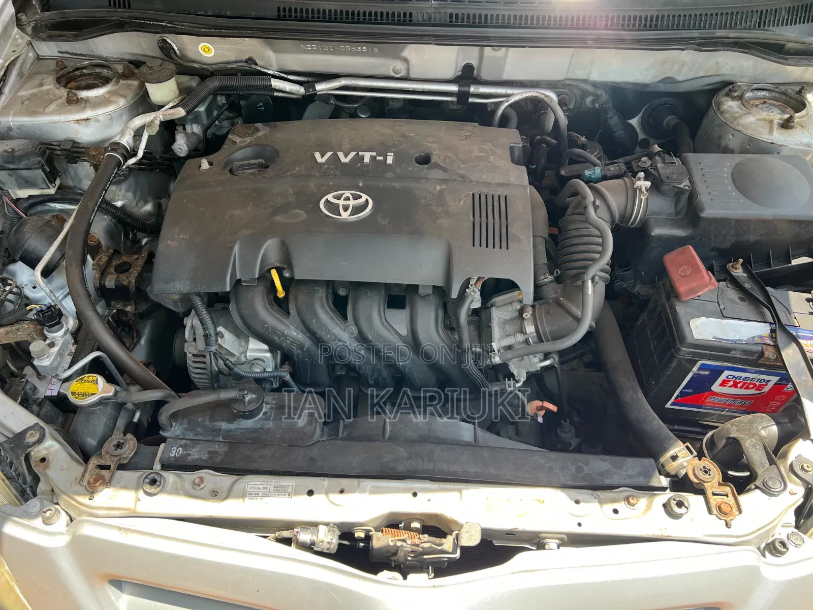 Toyota Allex 2007 Silver