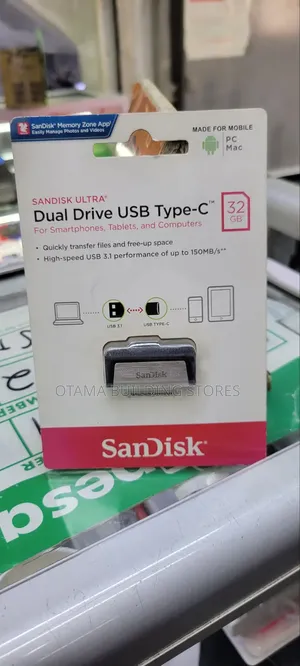 32gb USB Type C Flash Disk - Sandisk